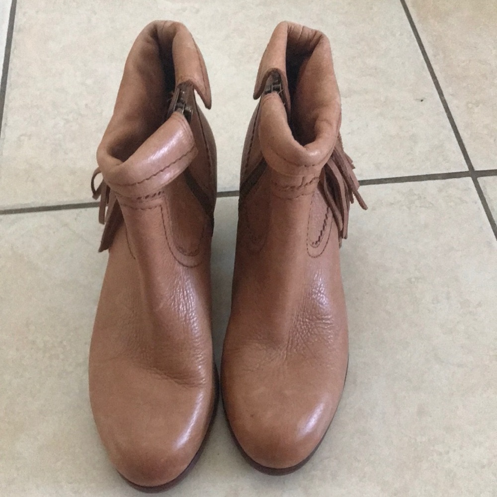 Sam Edelman Fringe Booties